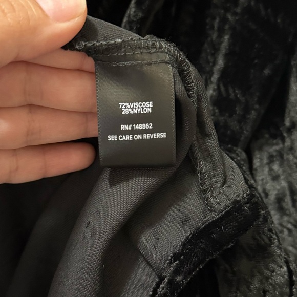 Torrid Madison Velvet Burnout Button Up Shirt - Picture 6 of 8